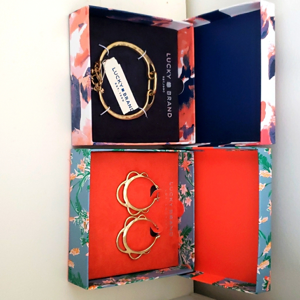 Lucky Brand Earrings & Bracelet